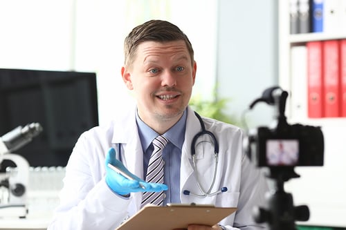 doctor-recording-a-video-about-his-services